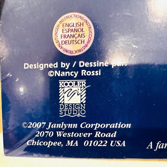 Janlynn "Stained Glass Rose" Counted Cross Stitch Kit - New/Sealed (2007) - Picture 6 of 9